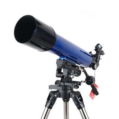 China 90MM Altazimuth Refractor Astronomical Telescope for Beginners 870mm x 870mm x 1350mm for sale