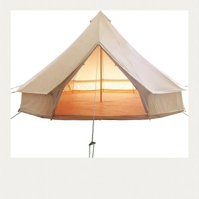 China Bell Tent Factory Sibley UK Cotton 5m Canvas Bell Tent Manufacture for sale