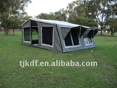 China Australian Type 9ft Steel Pole Camper Trailer Tent for sale