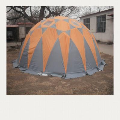 China Large Area 12-16 People Large Dome Geodesic Tent for sale