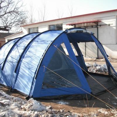 China Extended Type 6 Person Family Pink Camping Tent Outdoor Tents for sale