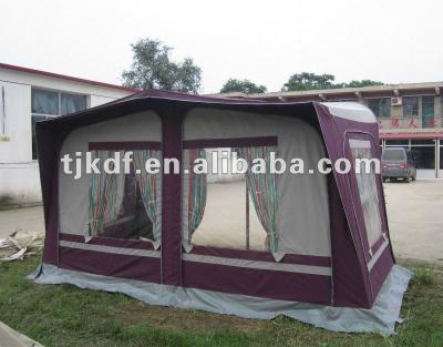 China Poly cotton 285gsm poly-cotton caravan tent for sale