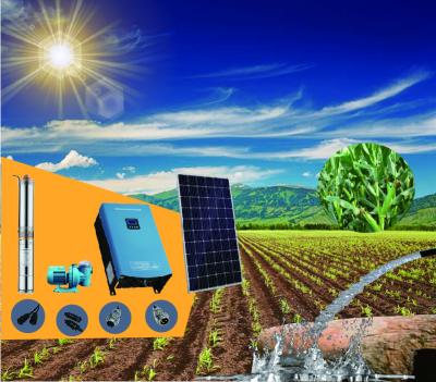 China Commercial Solar Pump 15kw Solar Power Inverter Hybrid Solar Pump Inverter Solar Pump Controller Mppt for sale