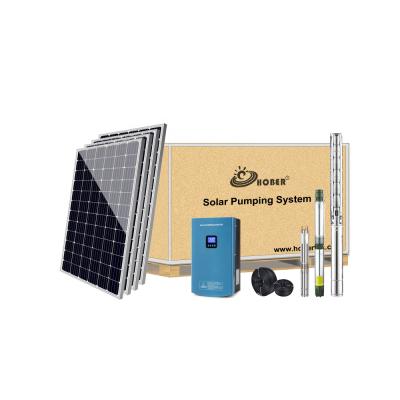 China Commercial 380V 3phase 3kw designed to meet the needs of rural village solar water supplies pump systems for sale