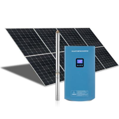 China Commercial Custom 4 Inch High Head AC Solar Power Water Pump Series Submersible Solar Power Submersible Water Pump Vc for sale