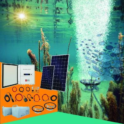 China Bubble 1 2 Acre 750W Hp 1000liter Paddle Fish Aquarium Solar Paddle Floating Shrimp Farm DC Pond Aerator Kit for sale