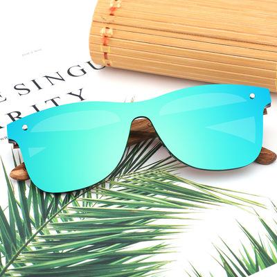 China Fashion Sunglasses Shape Anti-UV Hand Polished China Wood Eyewear Floor Nits Custom Sun Logo Glass Bamboo Sunglasses for sale