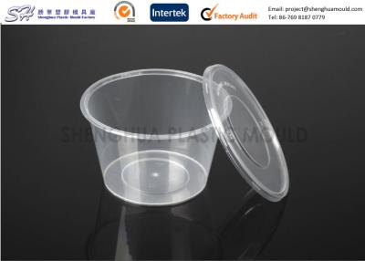 China Large Round clear plastic food containers Home Kitchen Injection Moulding Die Design for sale