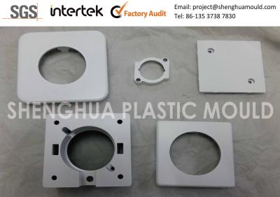 China White Prototype Injection Molding Cover , Polyethylene ABS Wall Mount Prototype Plastic Molding for sale