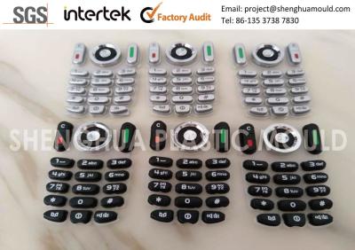 China Plastic Injection Mold Making Phone Buttons Handset Keypad Replacement Included Repair Parts for sale