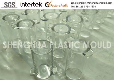 China Clear Plastic PC PS Tube with Solid Base China Tooling and Injection Molding for sale