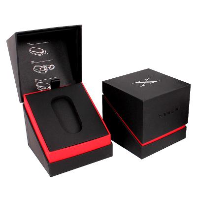 China Custome Recyclable Velvet Jewelry Watch Pen Necklace Bracelet Ring Boxes Luxury Jewelry Gift Packaging Box for sale