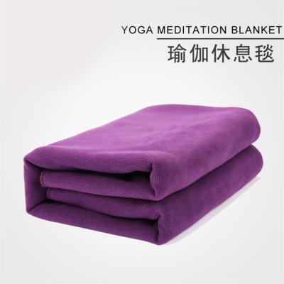 China HOT Factory Hot Selling Aonfit Top Quality Organic Wool Yoga Blanket for sale