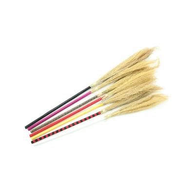 China Festival Stuff Halloween Party Supplies Halloween Cosplay Witch Broom Props Magic Broom Show Props Broomsticks for sale