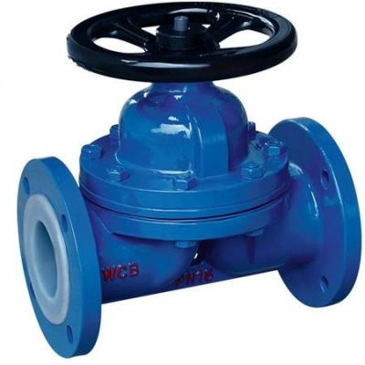 China General valve manufacturer specializing in the production of blue cast iron diaphragm valve for sale