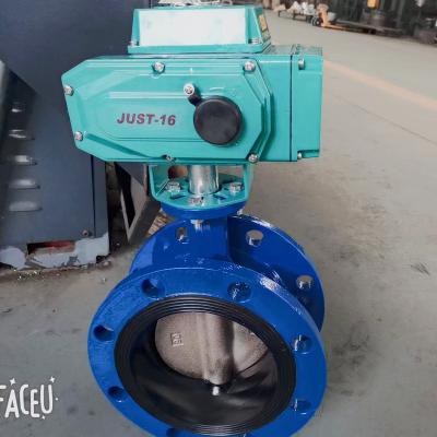 China General China valve factory specializes in manufacturing small and large fine electric soft sealing butterfly valves for sale