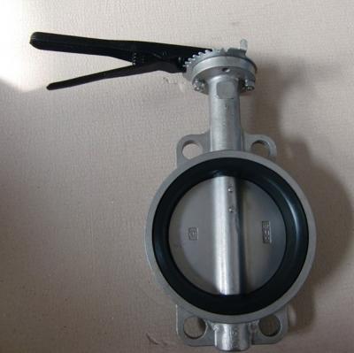 China General Chinese valve manufacturers specialize in manufacturing DN15-DN300 soft sealing wafer butterfly valve for sale