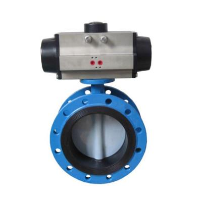 China General Pneumatic Soft Sealing Flange Butterfly Valve For Pipelines for sale