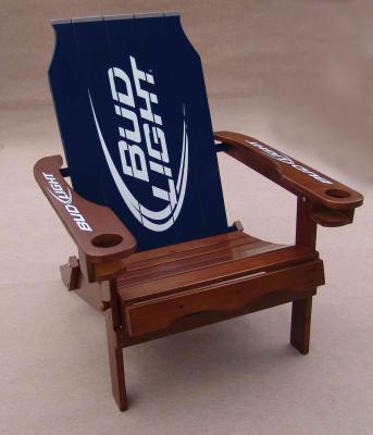 China China Made Beer Cans Shaped Adirondack Chair for sale