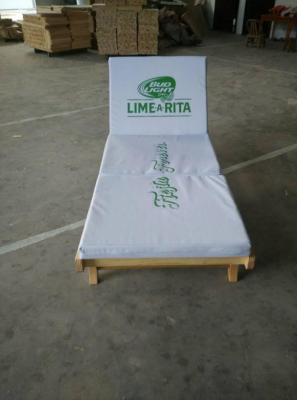 China China LFurniture Wooden Lying Bed beside Swiming Pool-1 for sale