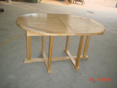 China China LFurniture Elliptical Foldable Wood Table-9 for sale