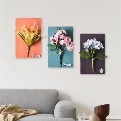 China 100% Creative Handmade Wall Decoration Room Bedroom Bouquet Simulation Balcony Plant Pendant Decors for sale