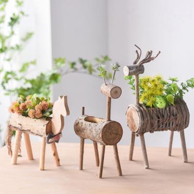 China Modern Creative Cute Resin Room Decoration TV Props Cabinet Birthday Gift Animal Decor for sale