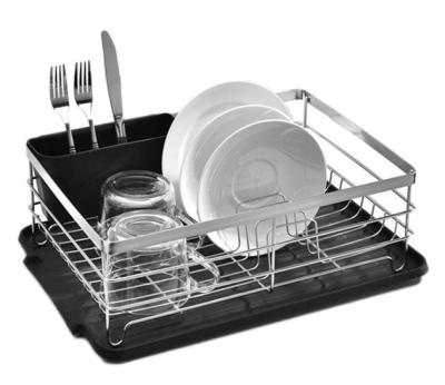 China Kitchen China Factory Price Stainless Steel Dish Drainer Rack Iron Dish Drying Rack for sale