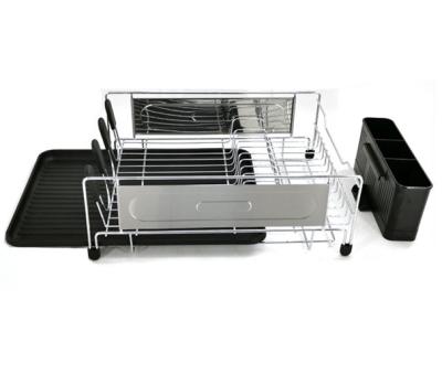 China Kitchen Factory Supply Kitchen Dish Rack Drying Dish Drying Rack Stainless Steel for sale