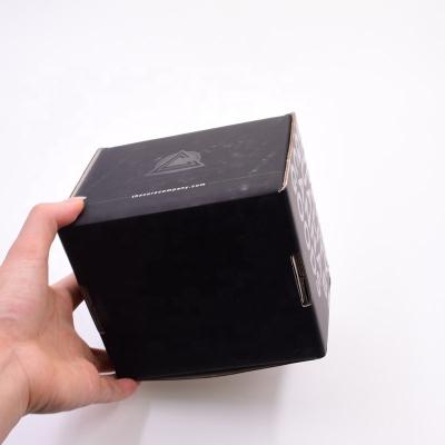 China Recycled Materials Extraordinary Customized In Kush Stock Kush Kraft Paper Square Tube Gift Box Rigid Paper Candy Box Printed Box And Tube for sale