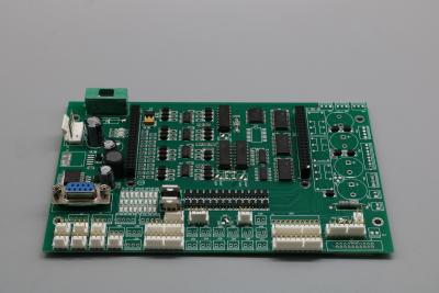 Κίνα ενιαίος πίνακας PCB στρώματος PCB αργιλίου των υλικών πράσινων οδηγήσεων soldermask επιφάνειας FR4 2Layer 2U» HASL/ENIG για τις οδηγήσεις προς πώληση