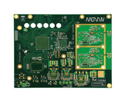 China FR4 6 Lagen met HASL/ENIG 2OZ Aangepaste BGA Blind via PCB-Koper multilayer PCB Te koop