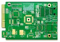 Chine FR4 4 Silkscreen blanc de Soldmask de carte PCB de 2OZ HASL/ENIG de la couche 2U » de prototype de vert extérieur de l'ENIG avec le doigt d'or à vendre