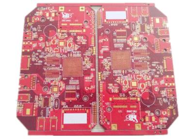 China Schwere Kupfer-PCB-PCBA 4 Schichten FR 4 Rot Soldmask PCB-Montage-Service zu verkaufen