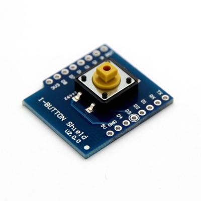 Chine Vert du matériel FR4/surface bleue WeMos D1 Mini Switch du soldermask HASL/ENIG 1 Assemblée PCBA de carte PCB de SMT de panneau de bouclier de bouton à vendre