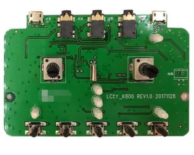 China 2 Schichten SMT PCB Montage pcba Board Prototyp Service Grün Soldmaske Weiße Seidenwand zu verkaufen