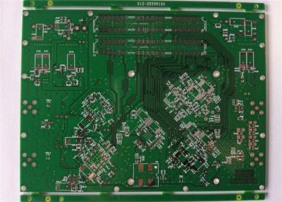 China OEM 4 camadas Placas de circuito impresso eletrónico FR4 Material ENIG 1u' Gold Finger Solder Mask. à venda