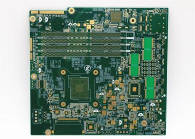 Cina 2 strati 94V0 PCB Green Soldmask HDI circuiti stampati per dispositivi domestici intelligenti, circuiti stampati per computer in vendita