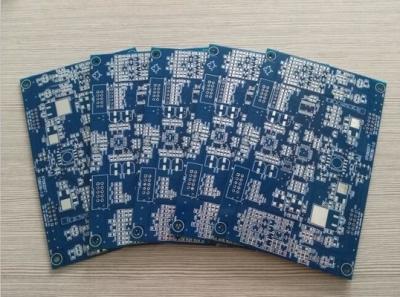 Chine 1.6mm Épaisseur HASL LF Surface bleu Soldmask assemblage de carte électronique carte de circuit imprimé électronique à vendre