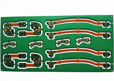 China Flexible, mehrschichtige, starre, Fr4Green Soldermask, Leiterplatten, PCB-Fabrik zu verkaufen