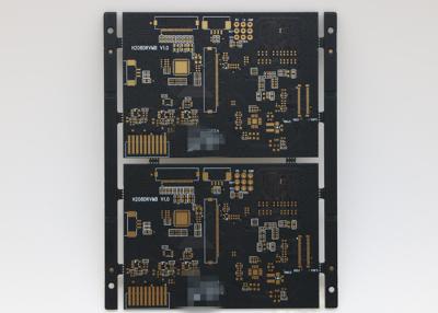 중국 무거운 구리 6L 검은 솔더 마스크 침지 금  FR4 인쇄 회로 기판 PCB 판매용