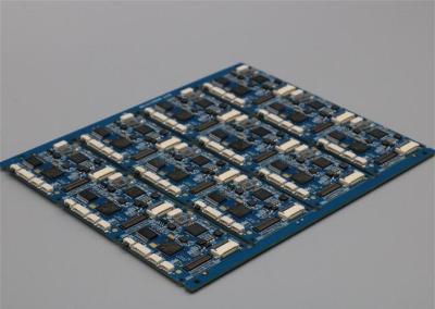 China 1 oz de cobre azul vendido máscara FR4 Tempo de chegada rápido Produtor de montagem de PCB protótipo à venda