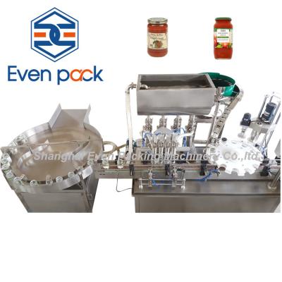 China Factory High Quality Food Grade Automatic Tomato Sauce Paste Filling Machine Easy Cleaning Seafood Sauce Filling Machine for sale