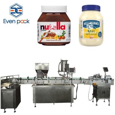 China High Technology Food Mayonnaise Sauce Chocolate Cream Spreading Filling Machine in Big Discount for sale