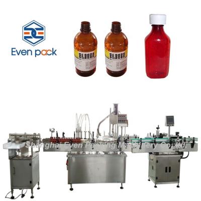 China Automatic But Cheap Food Pharmacy Medicine Liquid Medical Filling Amber Bottle Filling Machine In Discount for sale