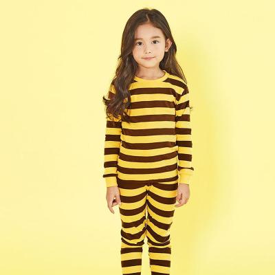 China Children Boy Girls Sleepwear Breathable Pajamas Sets High Quality Children Pajamas Custom Made Children Pajamas for sale