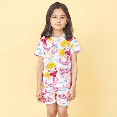 China Bulk Sale Price Summer Baby QUICK DRY Clothes Sets Girls Clothing Kid Pajamas for sale