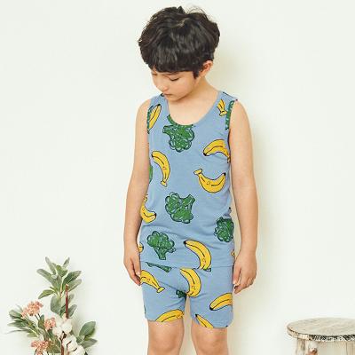 China MO21SSSW020613 Favorable Price Short Sleeves Kids Summer Pajamas Set QUICK DRY for sale