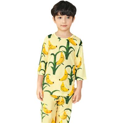 China Wholesale price QUICK DRY high quality spring and summer style new kids breathable rayon shorts sleeve kids cotton pajamas for sale