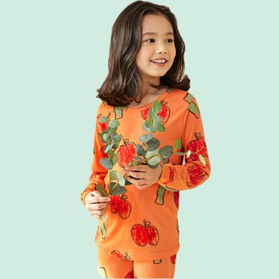 China QUICK DRY Girls Children Sleepwear Kids Pajamas Sets Print Cartoon Pajamas OEM Service Winter Spring Support Custom Wholesale Rayon 6to12 for sale